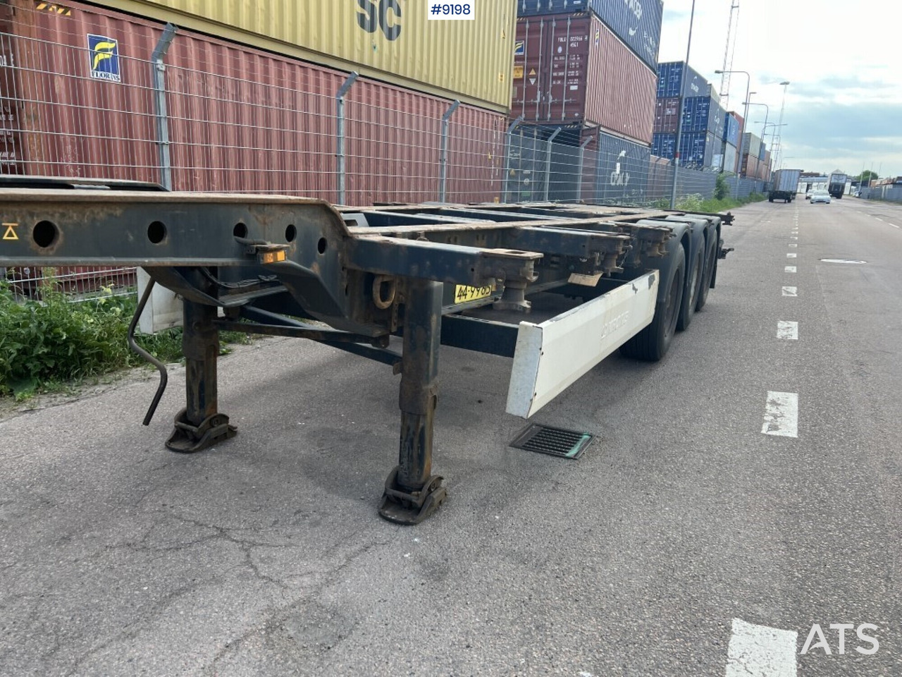 Kontejnerovy návěs/ Výměnná nástavba Container chassi - Krone SD: obrázek 8