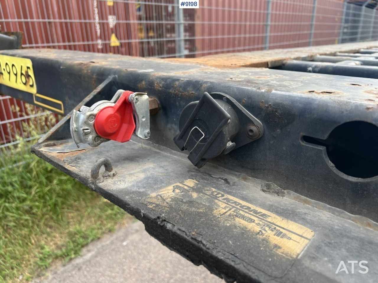 Kontejnerovy návěs/ Výměnná nástavba Container chassi - Krone SD: obrázek 20