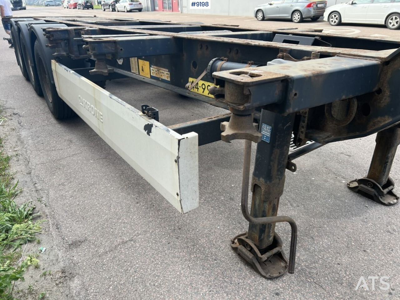 Kontejnerovy návěs/ Výměnná nástavba Container chassi - Krone SD: obrázek 16