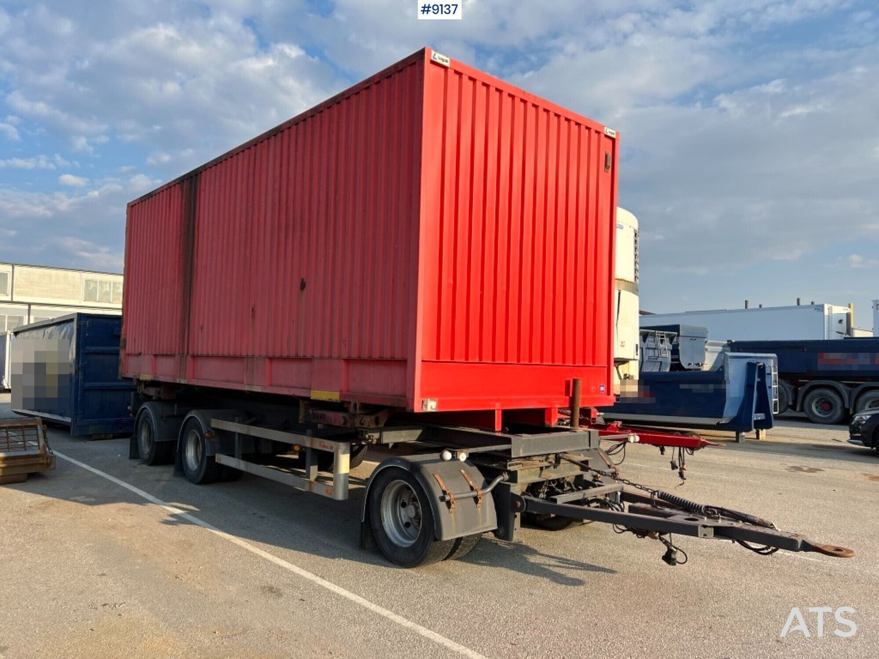 Container trailer LAGAB 5530-3-TC-LSC - Kontejnerovy přívěs/ Výměnná nástavba: obrázek 2 Container trailer LAGAB 5530-3-TC-LSC - Kontejnerovy přívěs/ Výměnná nástavba: obrázek 2