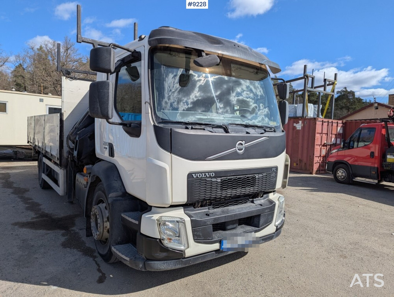 Crane Truck Volvo FL 280 4X2 with HIAB XS 144 E-5 crane (SEE VIDEO) leasing Crane Truck Volvo FL 280 4X2 with HIAB XS 144 E-5 crane (SEE VIDEO): obrázek 10