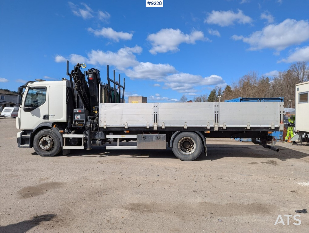 Crane Truck Volvo FL 280 4X2 with HIAB XS 144 E-5 crane (SEE VIDEO) leasing Crane Truck Volvo FL 280 4X2 with HIAB XS 144 E-5 crane (SEE VIDEO): obrázek 8
