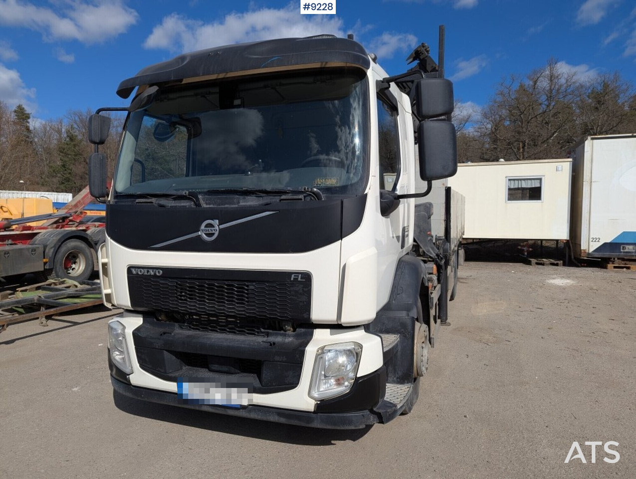 Crane Truck Volvo FL 280 4X2 with HIAB XS 144 E-5 crane (SEE VIDEO) leasing Crane Truck Volvo FL 280 4X2 with HIAB XS 144 E-5 crane (SEE VIDEO): obrázek 11