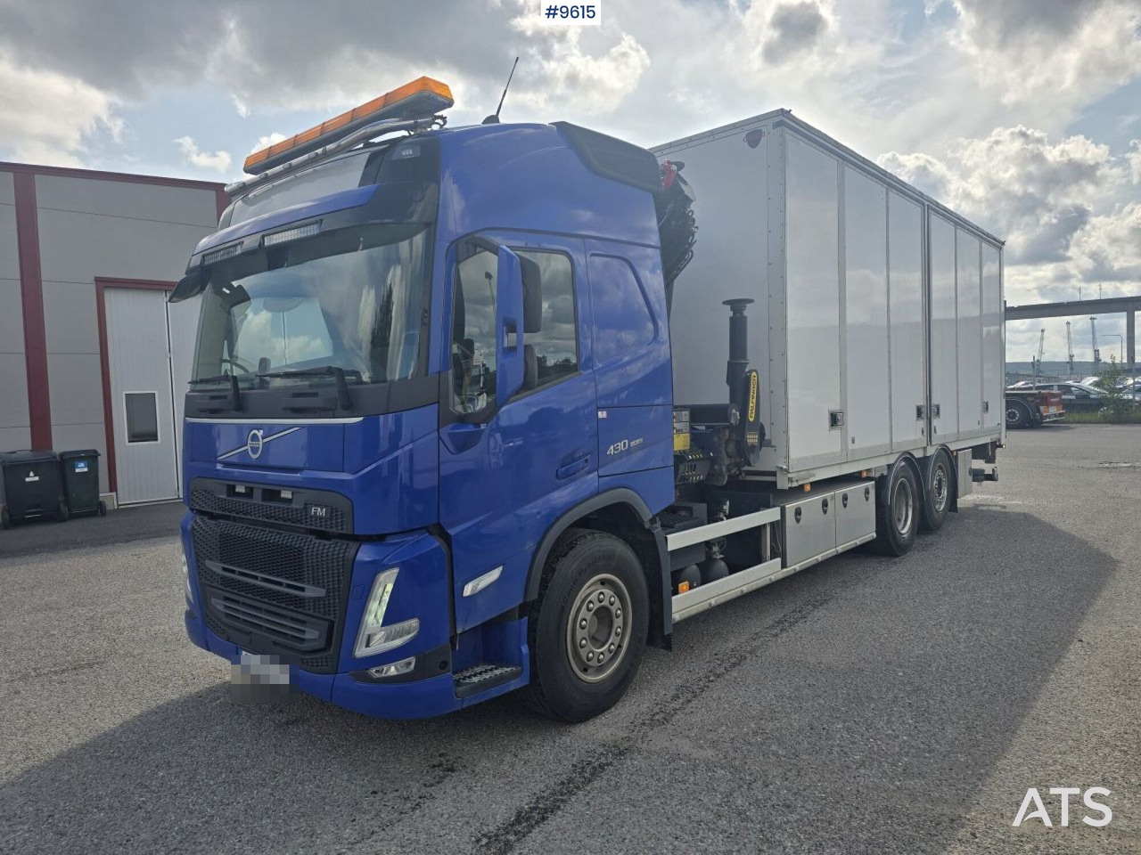 Crane Truck Volvo FM 62TR - Auto s hydraulickou rukou, Skříňový nákladní auto: obrázek 1 Crane Truck Volvo FM 62TR - Auto s hydraulickou rukou, Skříňový nákladní auto: obrázek 1