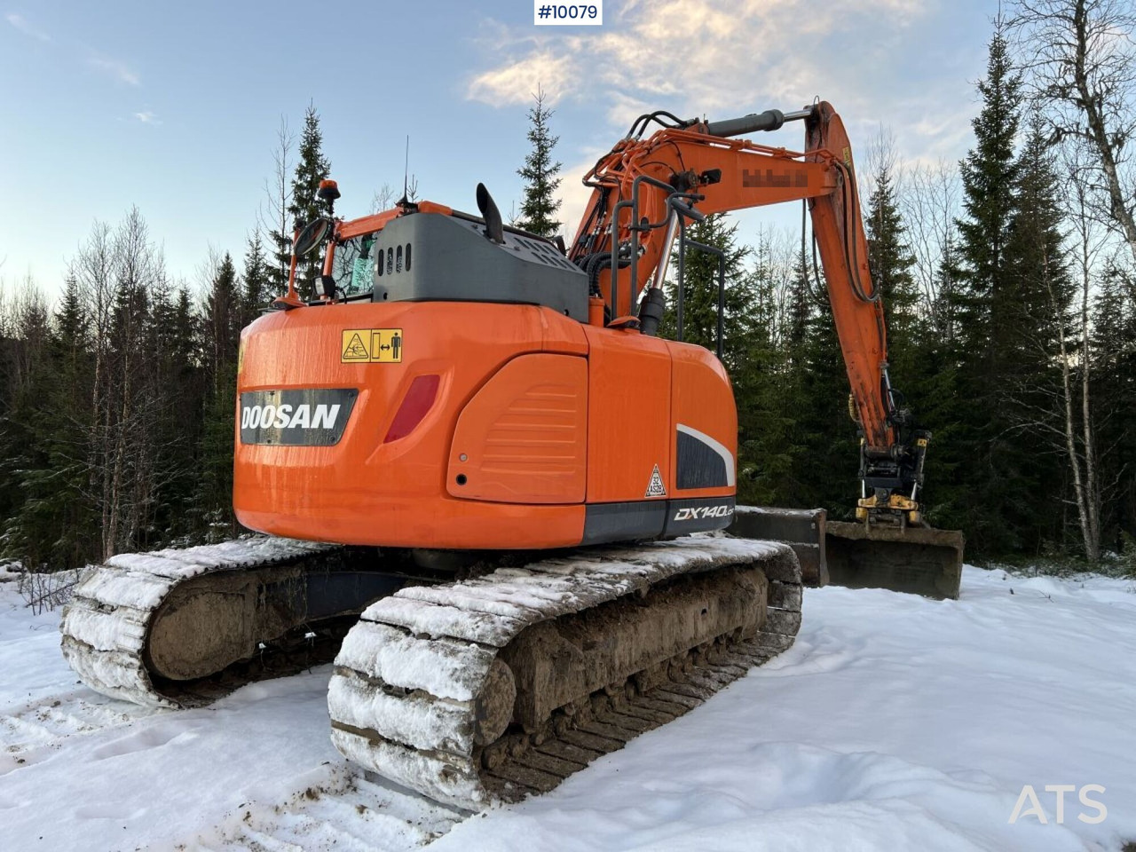DOOSAN DX140LCR-5 Excavator with Rotor and Buckets - Pásové rýpadlo: obrázek 3 DOOSAN DX140LCR-5 Excavator with Rotor and Buckets - Pásové rýpadlo: obrázek 3