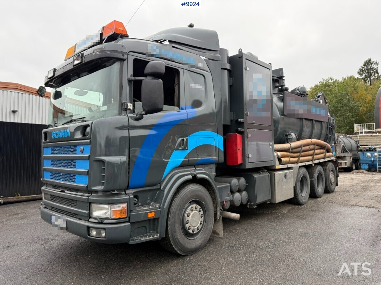 Dry vacuum loader Scania R114 8x4 - Čistič odpadových jam: obrázek 3 Dry vacuum loader Scania R114 8x4 - Čistič odpadových jam: obrázek 3