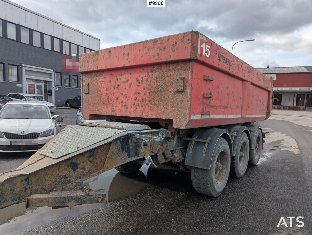 Dump / dozer truck Mercedes Benz Arocs 3251 8X4 with tipper wagon - Sklápěč: obrázek 4 Dump / dozer truck Mercedes Benz Arocs 3251 8X4 with tipper wagon - Sklápěč: obrázek 4