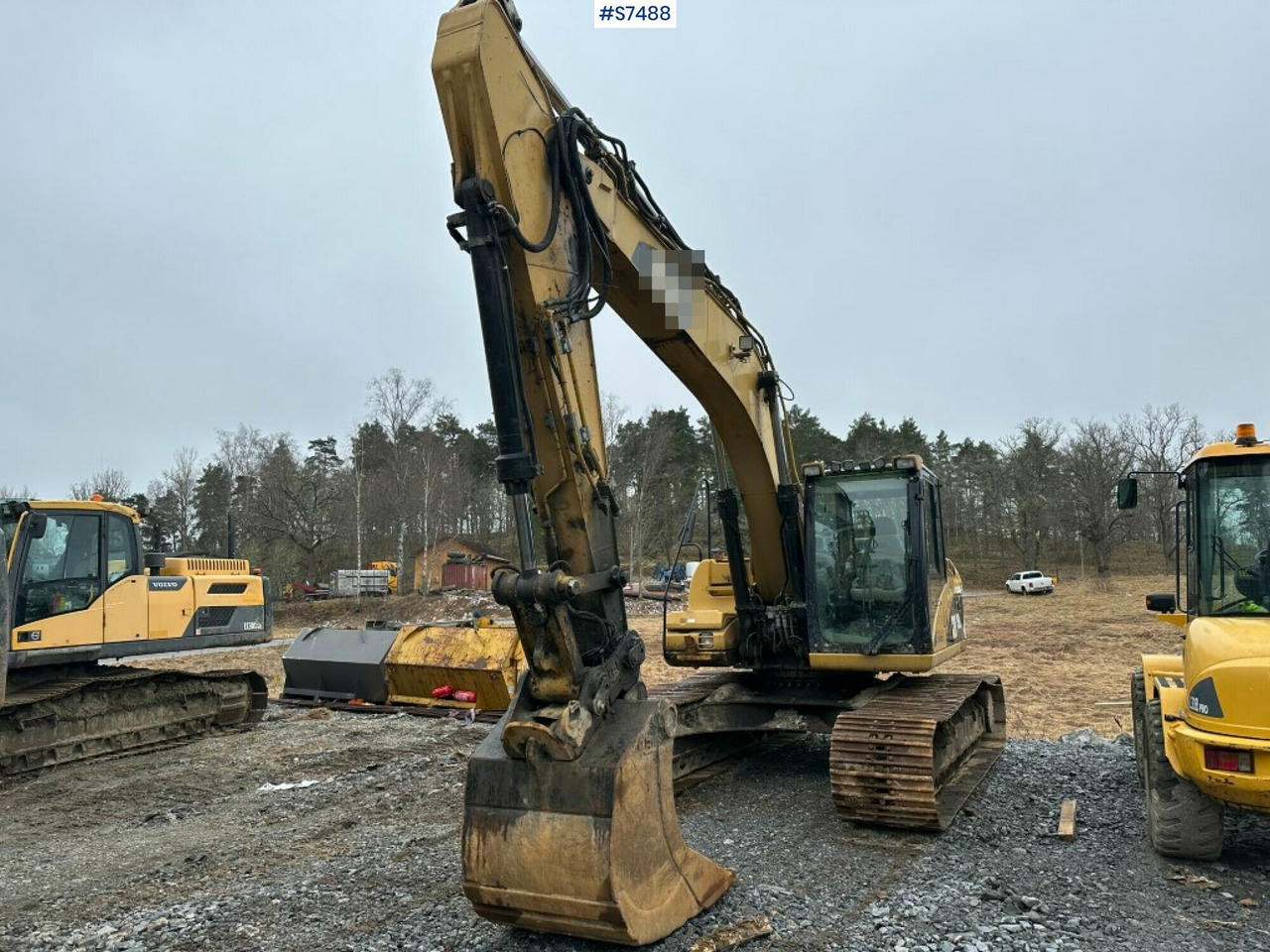 Pásové rýpadlo Excavator CAT 319D with rotor, digging system and gear: obrázek 11