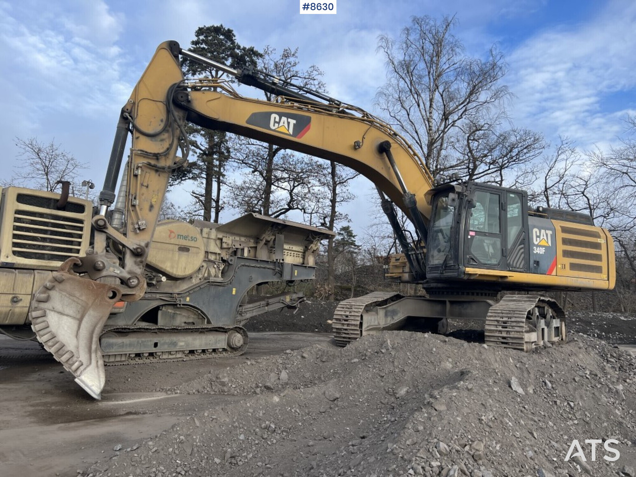 Excavator Cat 340F (SEE VIDEO) - Pásové rýpadlo: obrázek 1 Excavator Cat 340F (SEE VIDEO) - Pásové rýpadlo: obrázek 1
