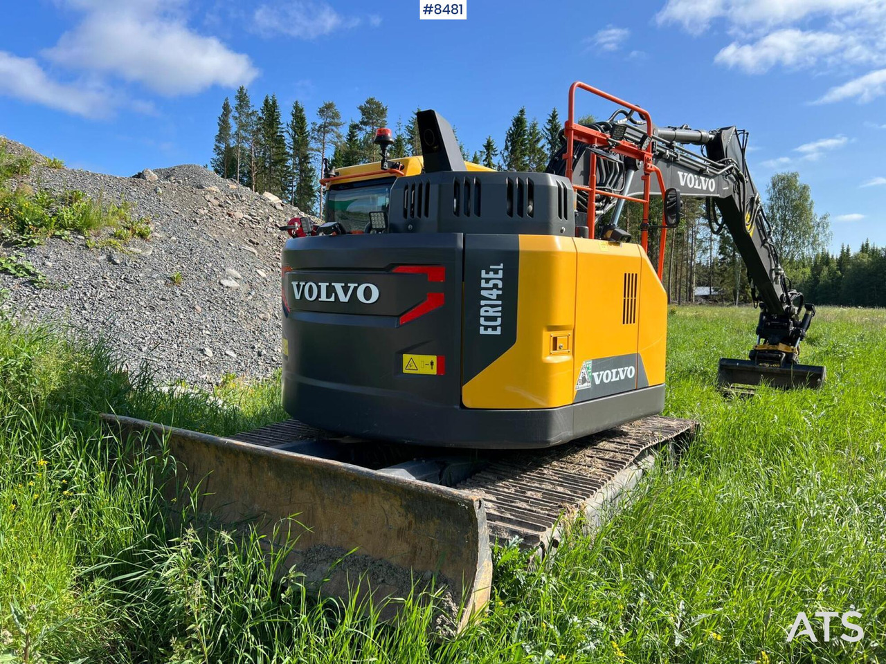 Excavator Volvo ECR145 EL with 1365 h - Pásové rýpadlo: obrázek 4 Excavator Volvo ECR145 EL with 1365 h - Pásové rýpadlo: obrázek 4