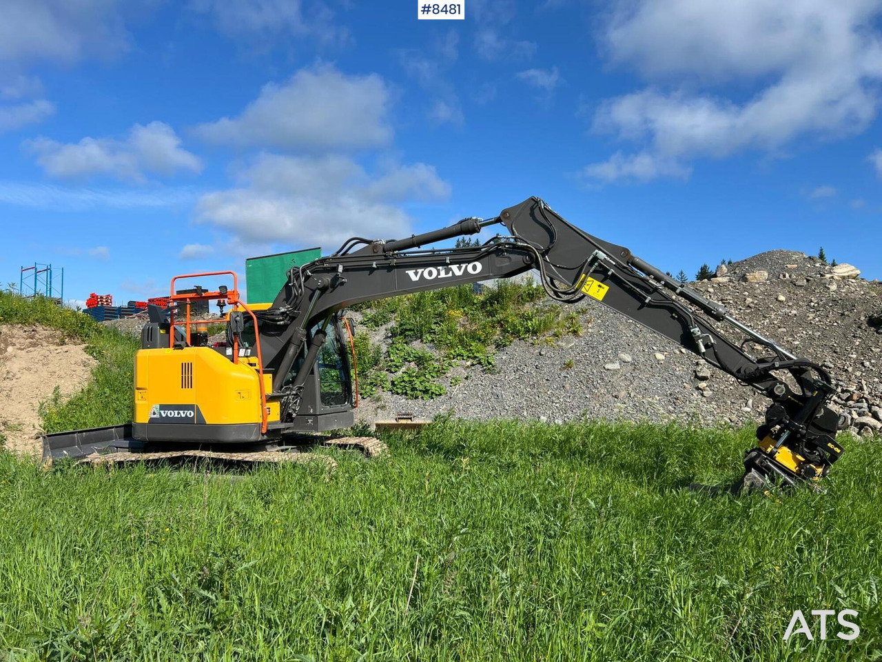 Pásové rýpadlo Excavator Volvo ECR145 EL with 1365 h: obrázek 9