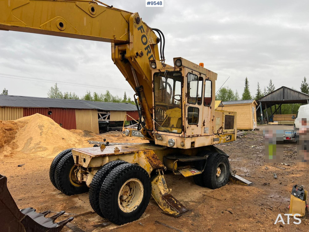 Kolesové rýpadlo FORD Wheel excavator (VIDEO): obrázek 9