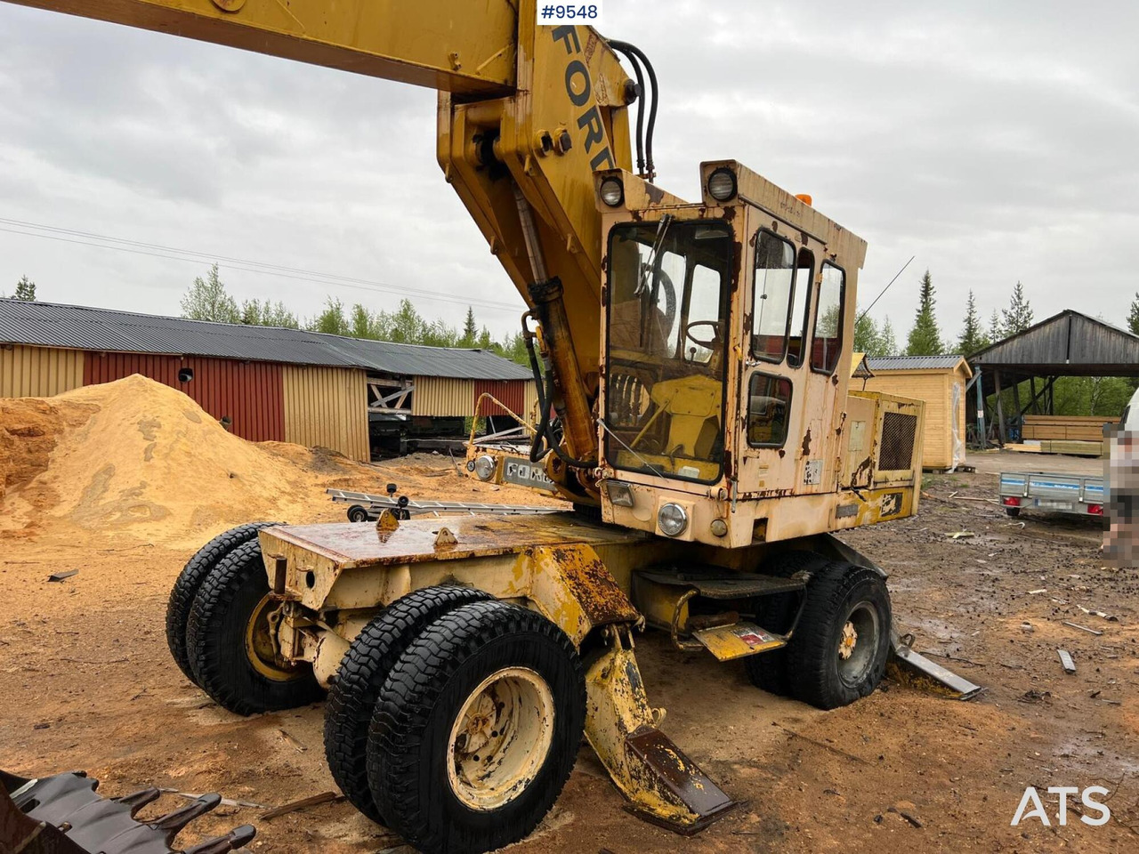 Kolesové rýpadlo FORD Wheel excavator (VIDEO): obrázek 18