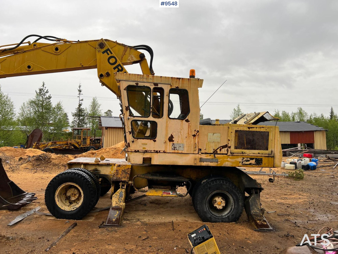 Kolesové rýpadlo FORD Wheel excavator (VIDEO): obrázek 5