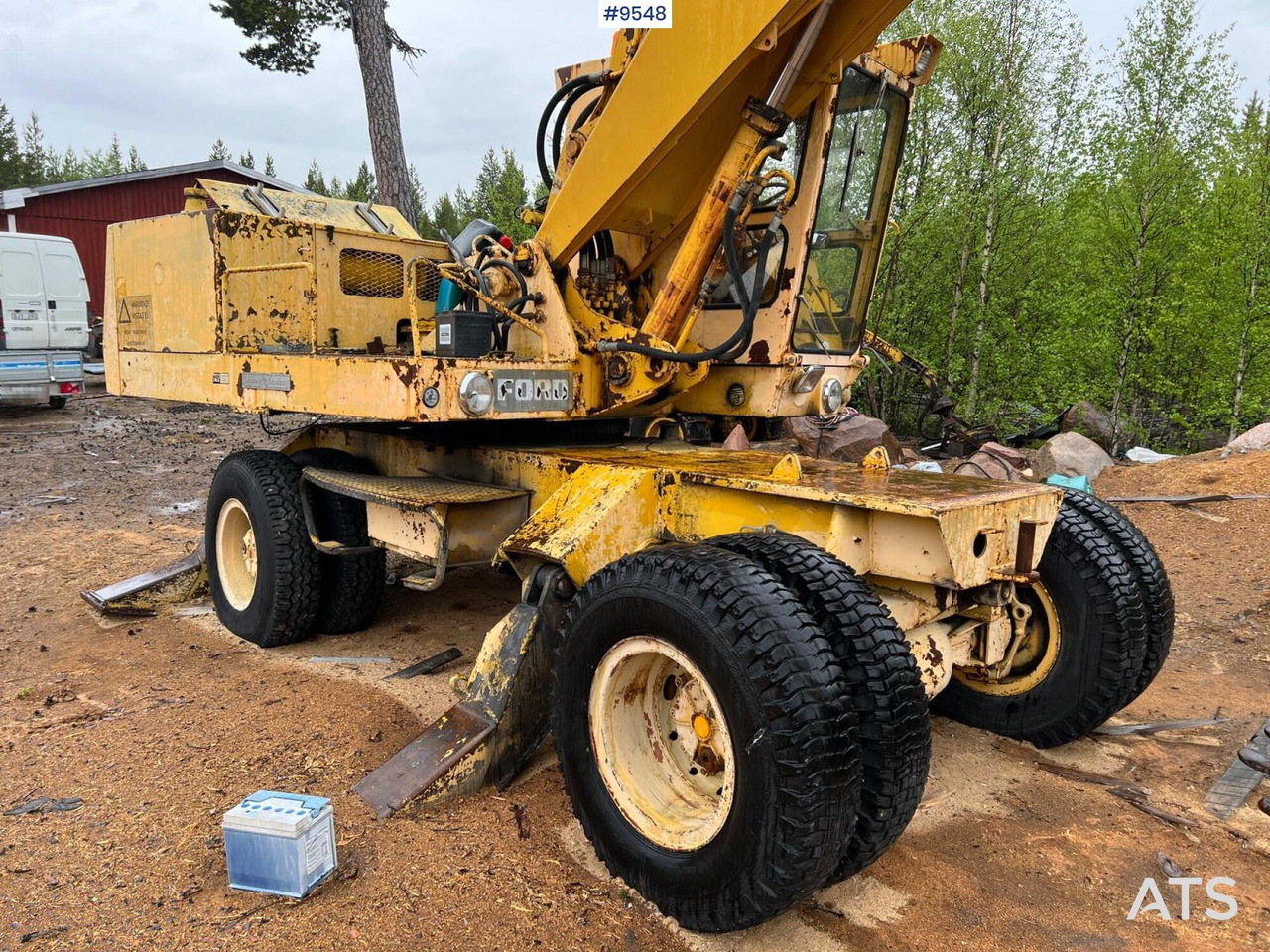 Kolesové rýpadlo FORD Wheel excavator (VIDEO): obrázek 16