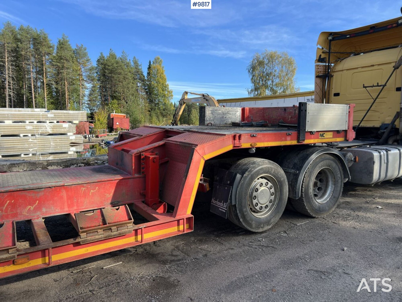 Forestry machine trailer NC FORESTRY TRAILER - Návěs na přepravu automobilů: obrázek 3 Forestry machine trailer NC FORESTRY TRAILER - Návěs na přepravu automobilů: obrázek 3