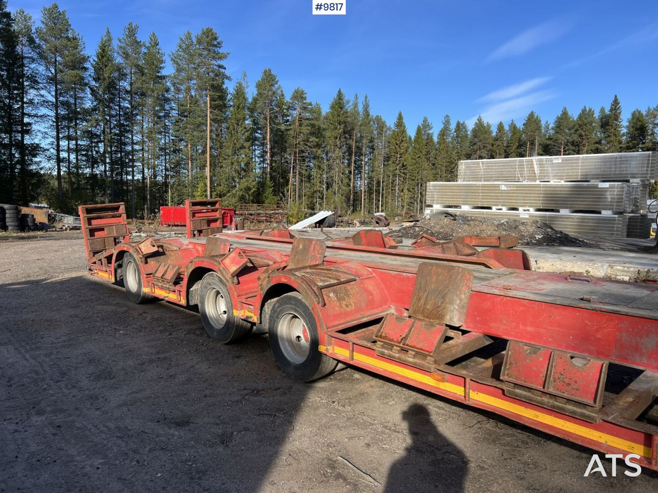 Forestry machine trailer NC FORESTRY TRAILER - Návěs na přepravu automobilů: obrázek 4 Forestry machine trailer NC FORESTRY TRAILER - Návěs na přepravu automobilů: obrázek 4