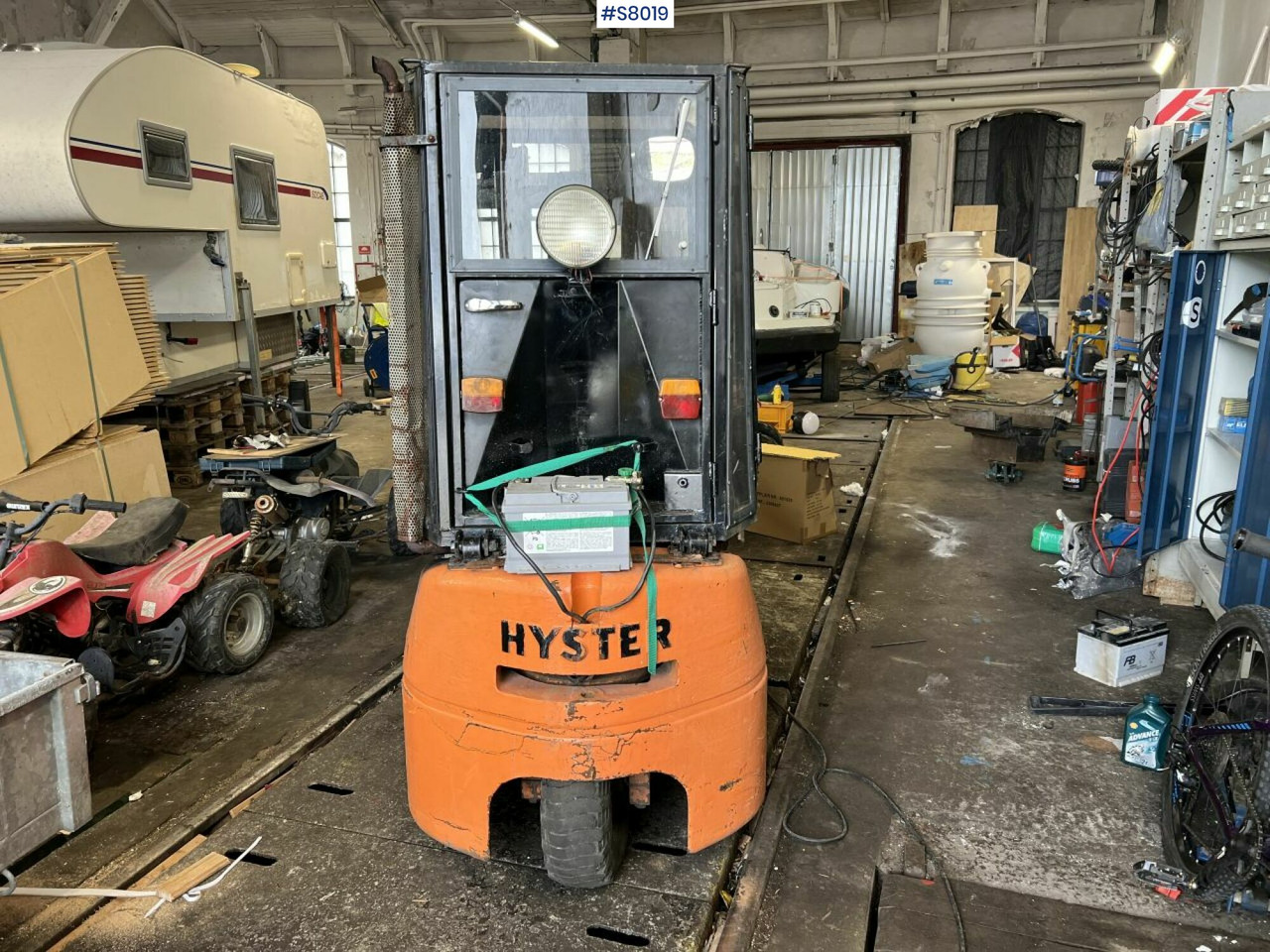 Forklift, Hyster, Petrol powerd - Plynový vysokozdvižný vozík: obrázek 4 Forklift, Hyster, Petrol powerd - Plynový vysokozdvižný vozík: obrázek 4