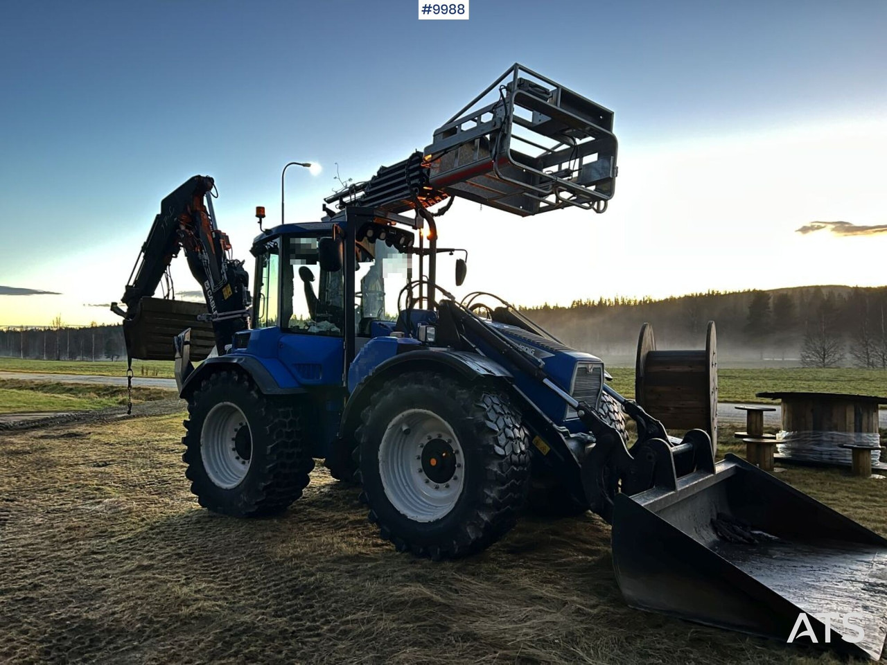 HUDDIG 1260C Grävlastare – Linjeutrustad - Rýpadlo-nakladač: obrázek 2 HUDDIG 1260C Grävlastare – Linjeutrustad - Rýpadlo-nakladač: obrázek 2