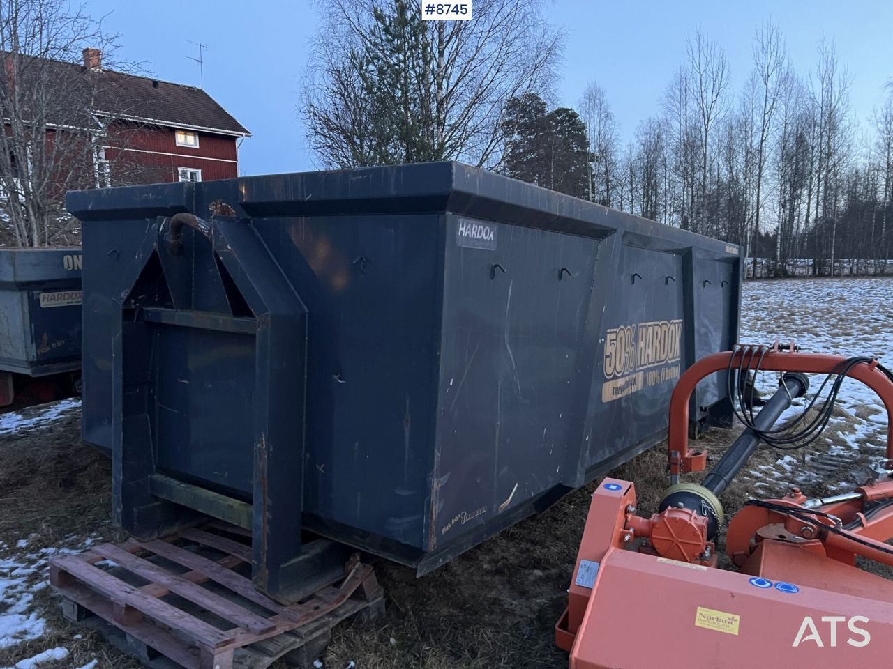Hardox load changer bed - Hákový kontejner: obrázek 3 Hardox load changer bed - Hákový kontejner: obrázek 3