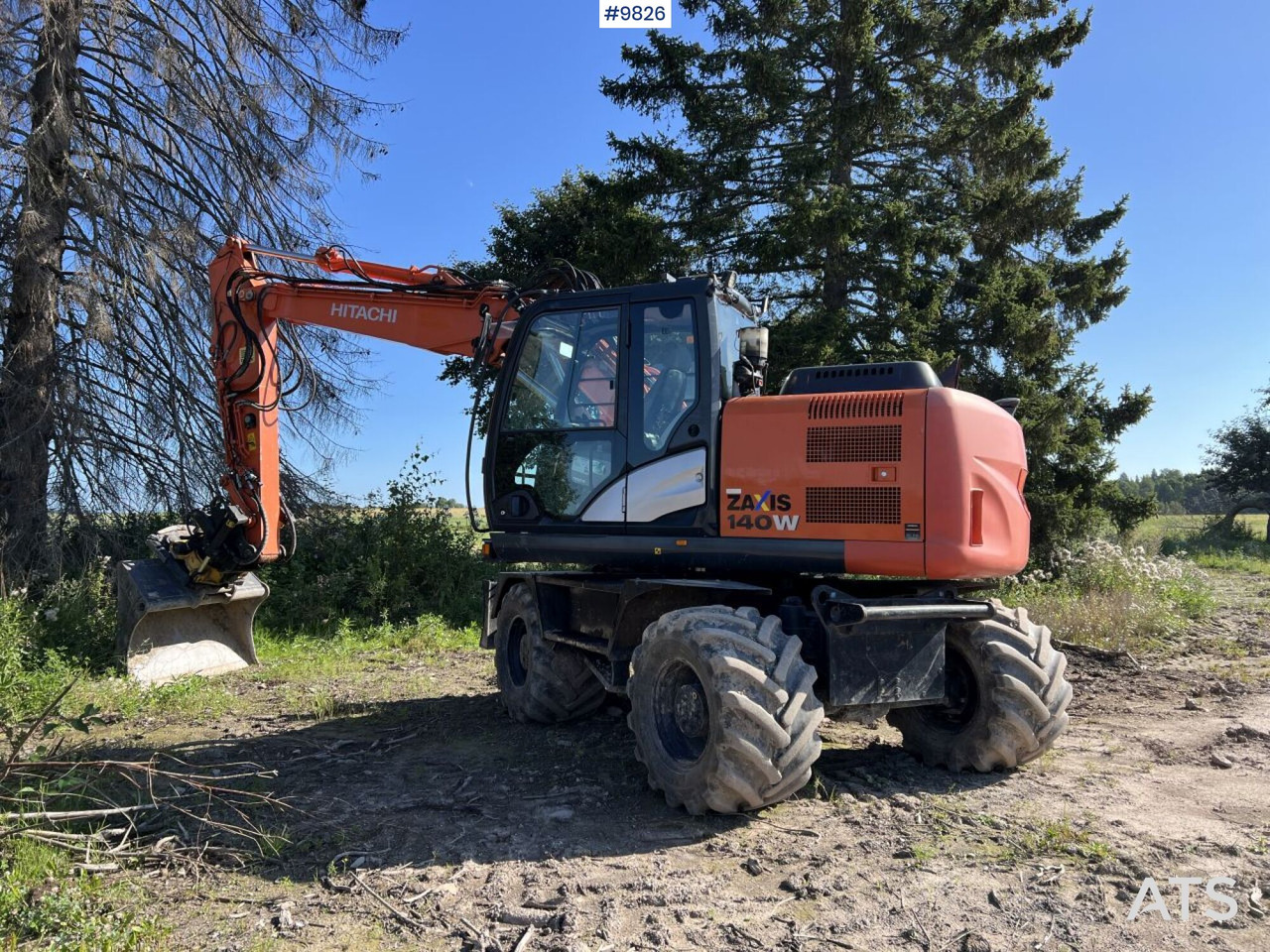 Kolesové rýpadlo Hitachi ZX140 W-5B with rotor and planer bucket: obrázek 7 Kolesové rýpadlo Hitachi ZX140 W-5B with rotor and planer bucket: obrázek 7