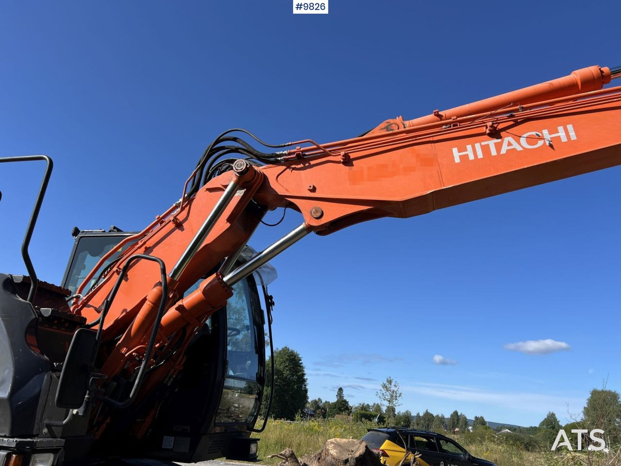 Kolesové rýpadlo Hitachi ZX140 W-5B with rotor and planer bucket: obrázek 14 Kolesové rýpadlo Hitachi ZX140 W-5B with rotor and planer bucket: obrázek 14