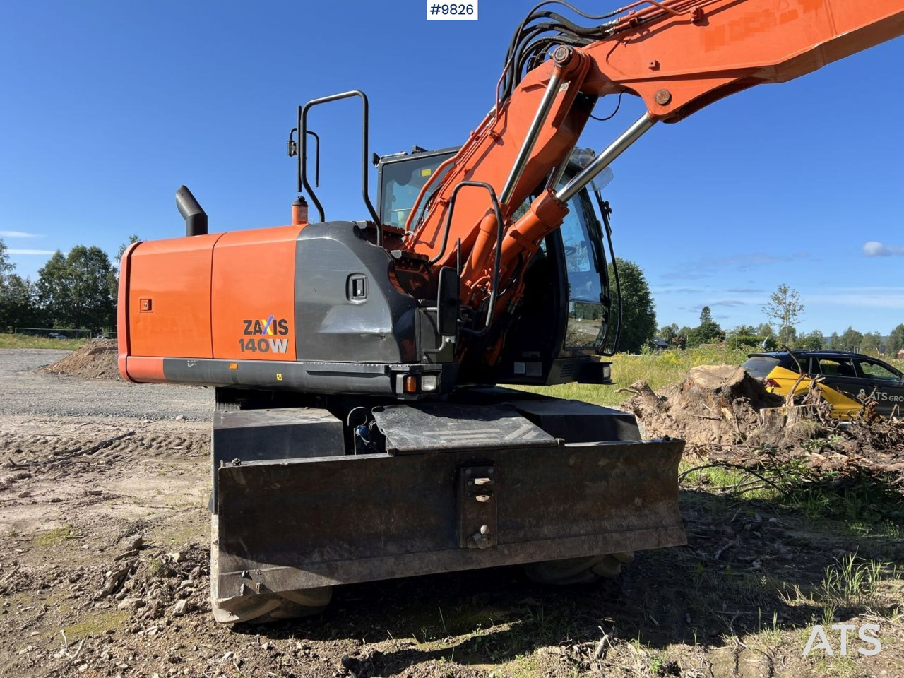 Kolesové rýpadlo Hitachi ZX140 W-5B with rotor and planer bucket: obrázek 16 Kolesové rýpadlo Hitachi ZX140 W-5B with rotor and planer bucket: obrázek 16