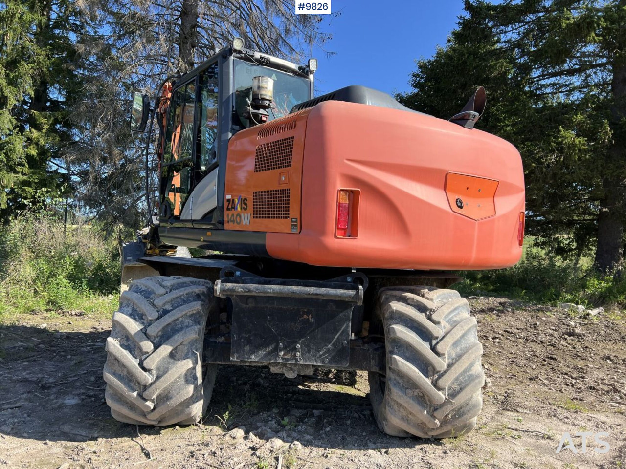 Kolesové rýpadlo Hitachi ZX140 W-5B with rotor and planer bucket: obrázek 8 Kolesové rýpadlo Hitachi ZX140 W-5B with rotor and planer bucket: obrázek 8