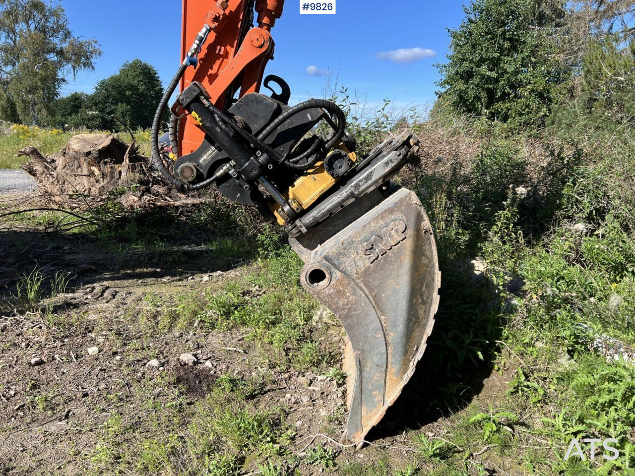 Kolesové rýpadlo Hitachi ZX140 W-5B with rotor and planer bucket: obrázek 17 Kolesové rýpadlo Hitachi ZX140 W-5B with rotor and planer bucket: obrázek 17