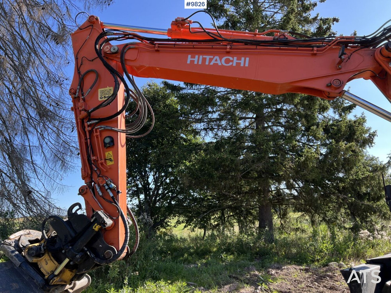 Kolesové rýpadlo Hitachi ZX140 W-5B with rotor and planer bucket: obrázek 13 Kolesové rýpadlo Hitachi ZX140 W-5B with rotor and planer bucket: obrázek 13