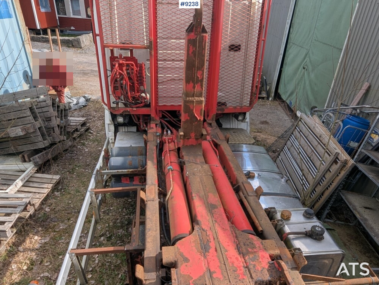 Hooklift Truck Scania R164 - Rep Object - Hákový nosič kontejnerů: obrázek 5 Hooklift Truck Scania R164 - Rep Object - Hákový nosič kontejnerů: obrázek 5