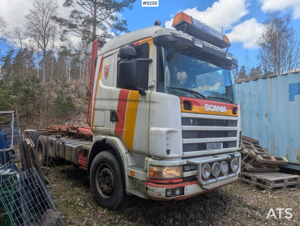 Hooklift Truck Scania R164 - Rep Object - Hákový nosič kontejnerů: obrázek 2 Hooklift Truck Scania R164 - Rep Object - Hákový nosič kontejnerů: obrázek 2