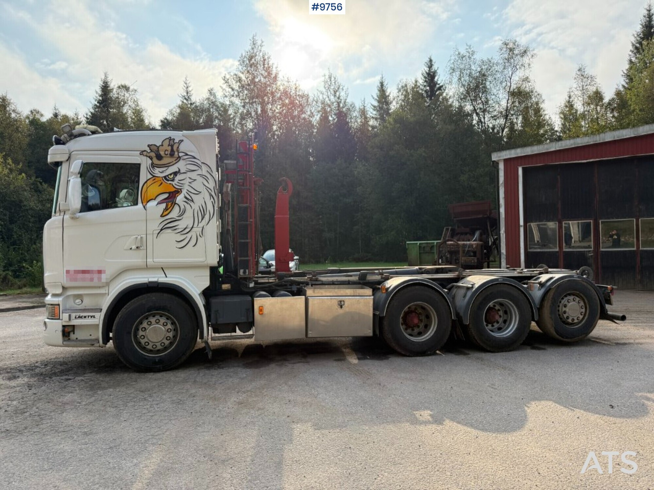 Hooklift Truck Scania R560 8X4 - Hákový nosič kontejnerů: obrázek 4 Hooklift Truck Scania R560 8X4 - Hákový nosič kontejnerů: obrázek 4