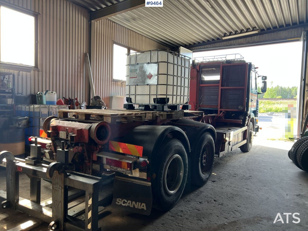 Hoolift Truck Scania R143 - Hákový nosič kontejnerů: obrázek 4 Hoolift Truck Scania R143 - Hákový nosič kontejnerů: obrázek 4