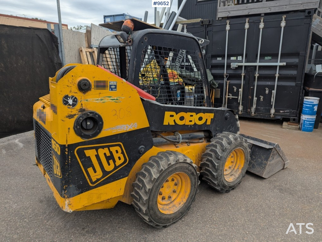 JCB Robot 160 tool carrier with grading bucket - Kloubový nakladač: obrázek 4 JCB Robot 160 tool carrier with grading bucket - Kloubový nakladač: obrázek 4