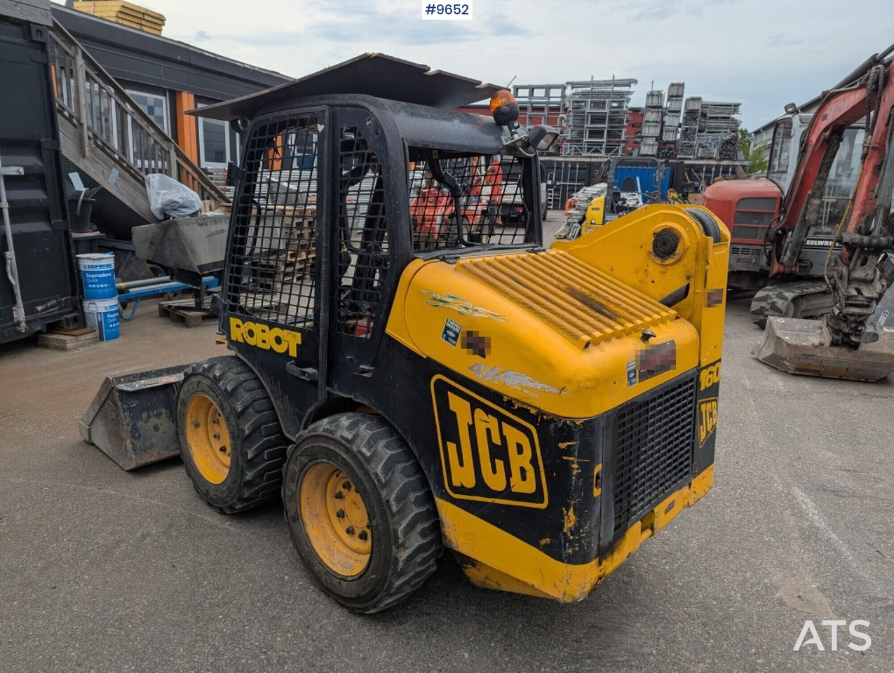 JCB Robot 160 tool carrier with grading bucket - Kloubový nakladač: obrázek 3 JCB Robot 160 tool carrier with grading bucket - Kloubový nakladač: obrázek 3