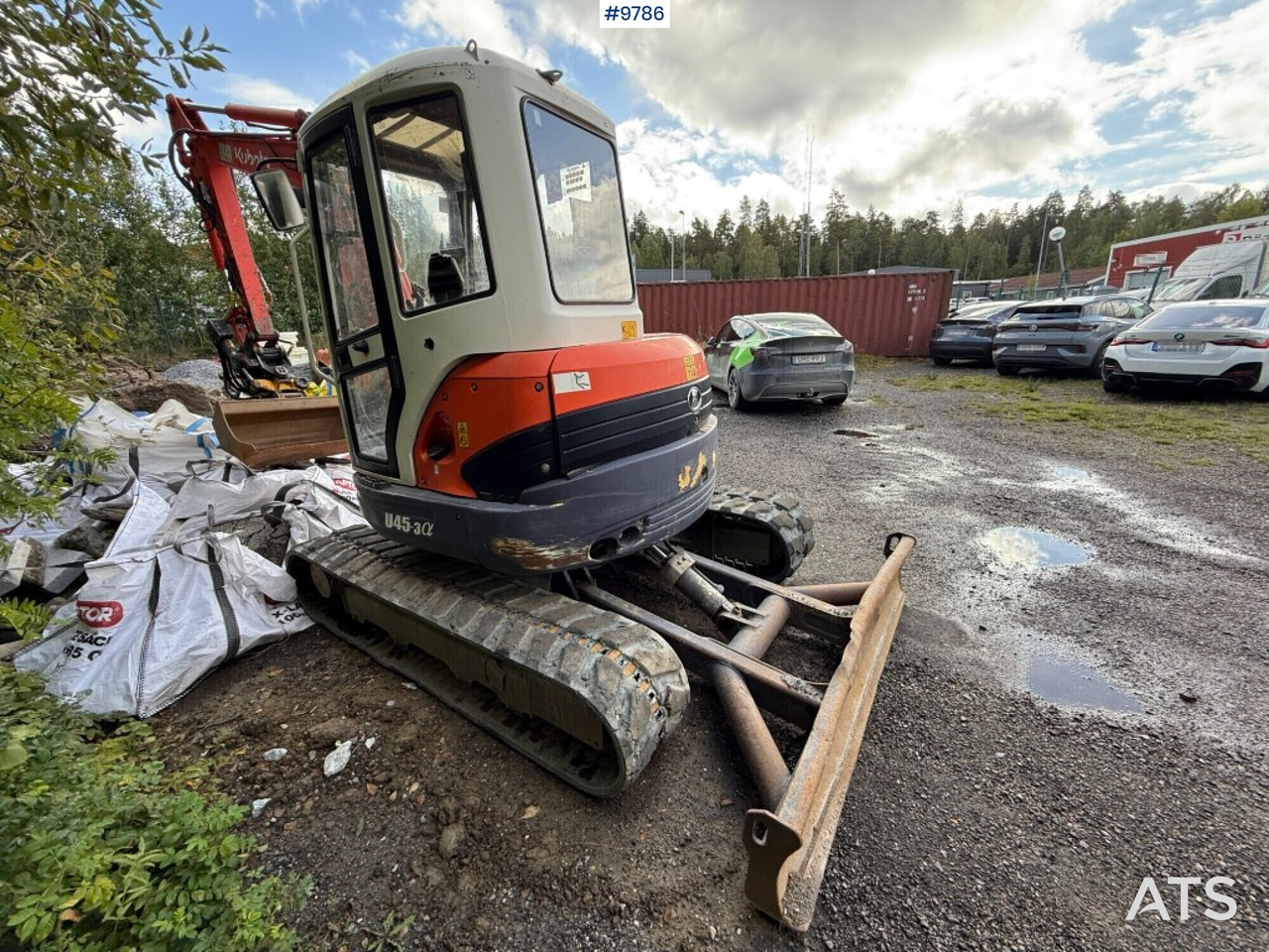 Kubota U45-3a crawler excavator with tiltrotator and buckets - Jiná technika: obrázek 5 Kubota U45-3a crawler excavator with tiltrotator and buckets - Jiná technika: obrázek 5