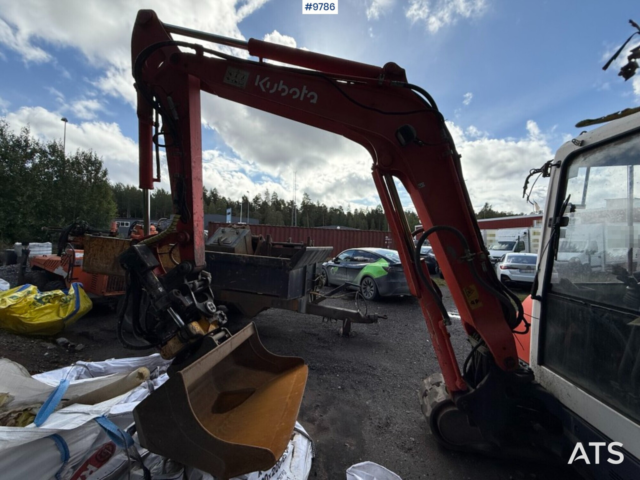 Kubota U45-3a crawler excavator with tiltrotator and buckets - Jiná technika: obrázek 4 Kubota U45-3a crawler excavator with tiltrotator and buckets - Jiná technika: obrázek 4