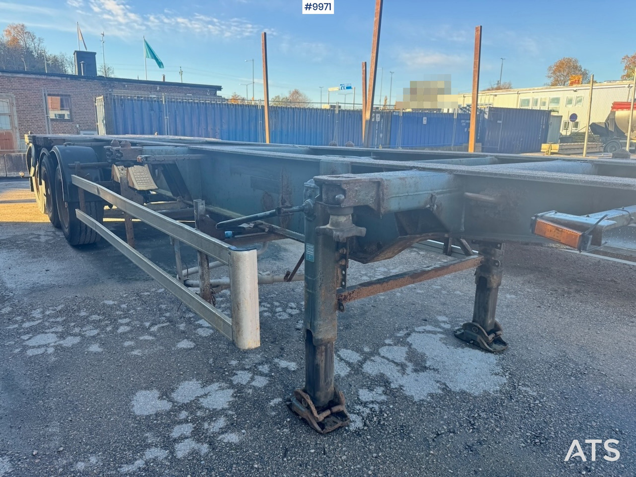 Schweriner CS40 container chassis. - Jiná technika: obrázek 5 Schweriner CS40 container chassis. - Jiná technika: obrázek 5