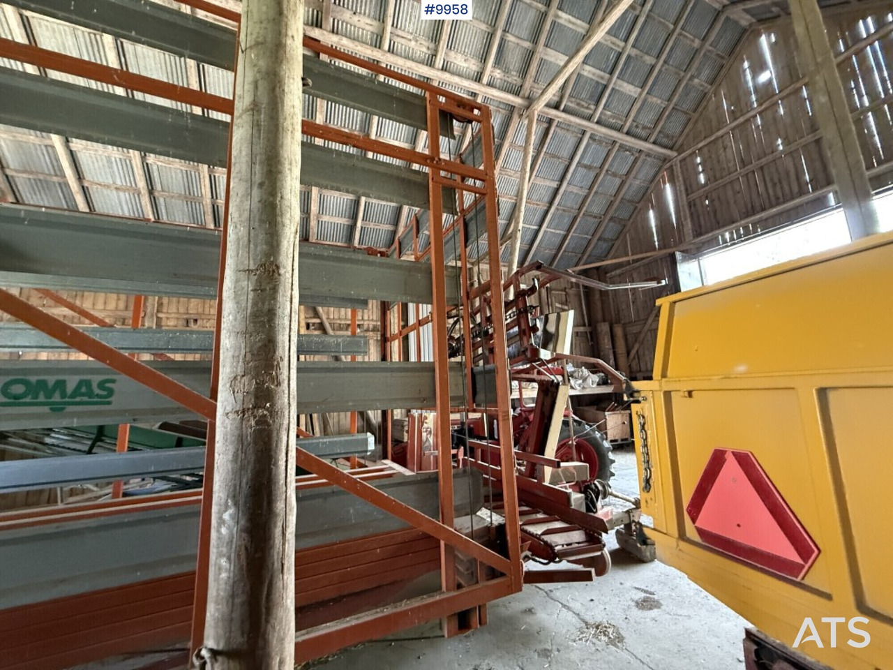 Self-loading trailer small bale Omas CB170 S - Jiná technika: obrázek 4 Self-loading trailer small bale Omas CB170 S - Jiná technika: obrázek 4