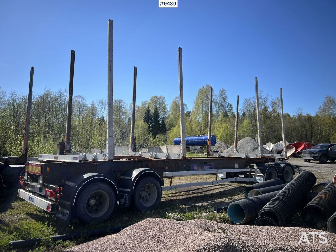 Kilafors SBB4A Logging trailer - Klanicový přívěs: obrázek 2 Kilafors SBB4A Logging trailer - Klanicový přívěs: obrázek 2