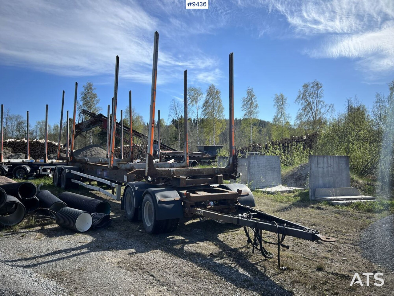 Kilafors SBB4A Logging trailer - Klanicový přívěs: obrázek 1 Kilafors SBB4A Logging trailer - Klanicový přívěs: obrázek 1