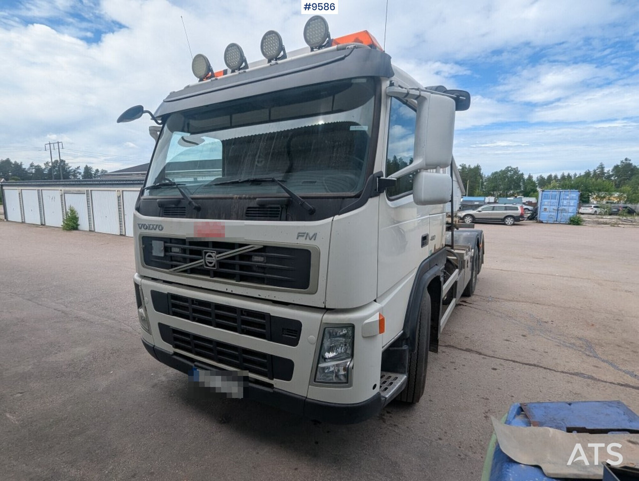 Lastväxlare Volvo FM420 6X2 med snabblåssystem - Hákový nosič kontejnerů: obrázek 4 Lastväxlare Volvo FM420 6X2 med snabblåssystem - Hákový nosič kontejnerů: obrázek 4