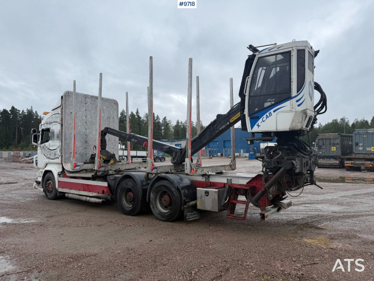 Log truck Scania R520 with crane - Lesovůz, Auto s hydraulickou rukou: obrázek 3 Log truck Scania R520 with crane - Lesovůz, Auto s hydraulickou rukou: obrázek 3