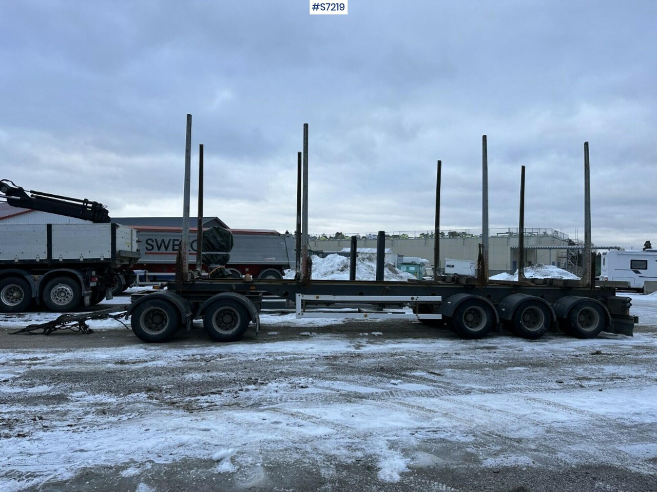 Logging trailer 5-axles, Parator SV 18-24 - Klanicový přívěs: obrázek 2 Logging trailer 5-axles, Parator SV 18-24 - Klanicový přívěs: obrázek 2