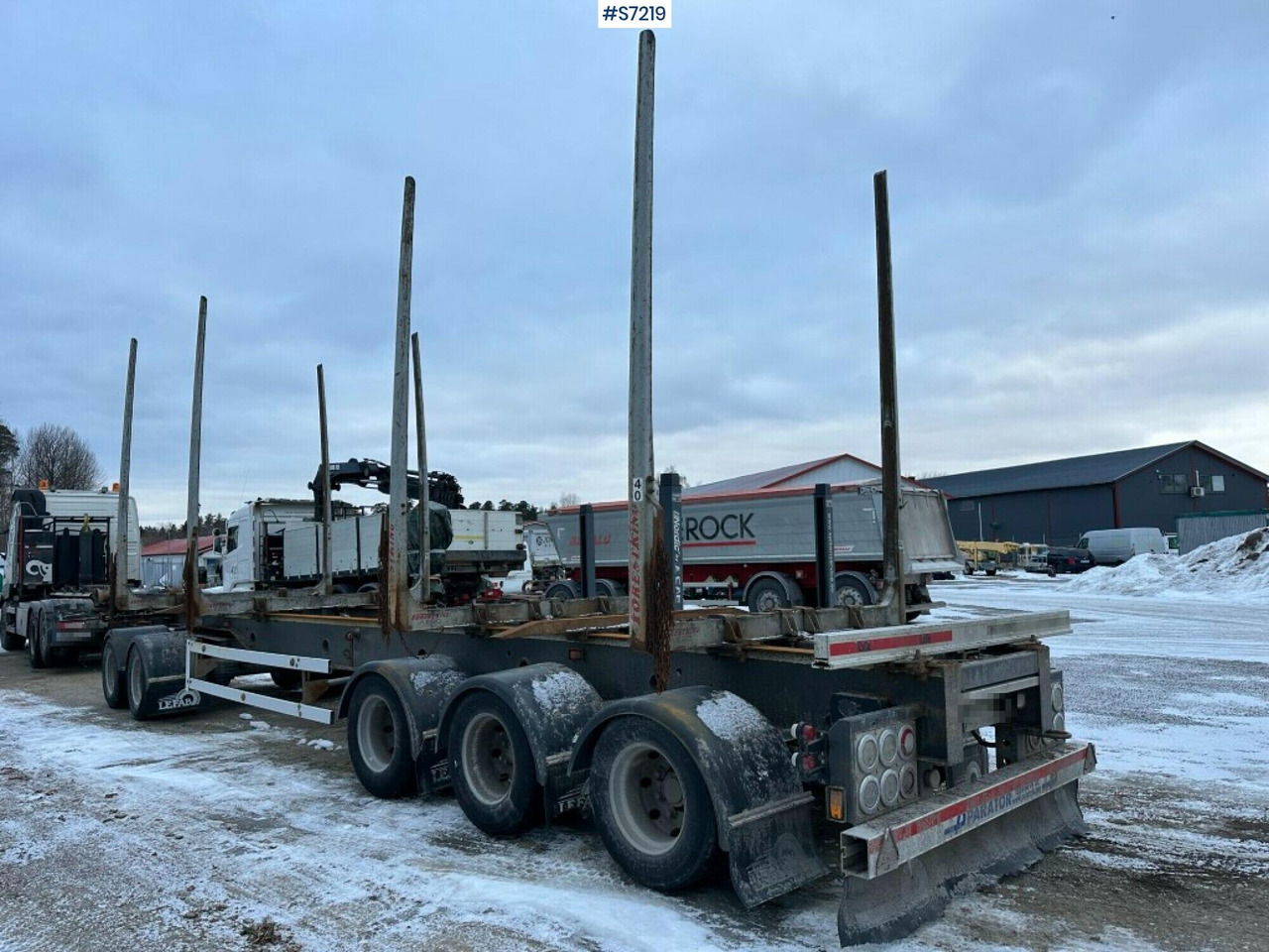 Logging trailer 5-axles, Parator SV 18-24 - Klanicový přívěs: obrázek 3 Logging trailer 5-axles, Parator SV 18-24 - Klanicový přívěs: obrázek 3