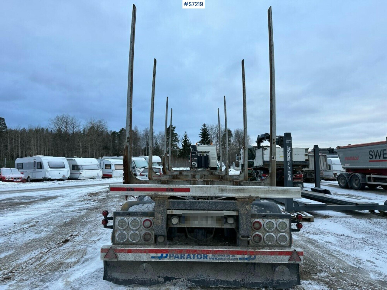 Logging trailer 5-axles, Parator SV 18-24 - Klanicový přívěs: obrázek 4 Logging trailer 5-axles, Parator SV 18-24 - Klanicový přívěs: obrázek 4
