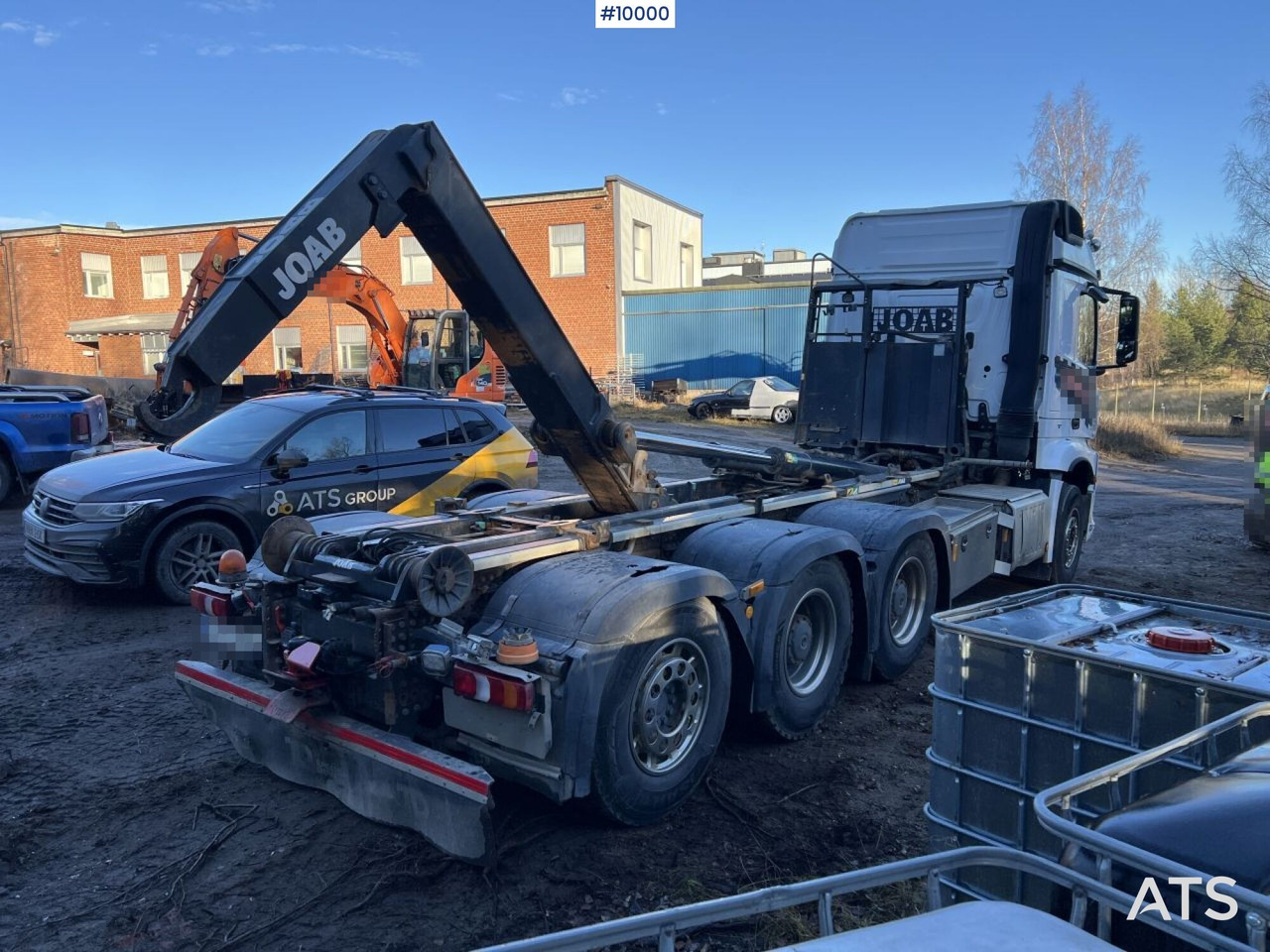 MERCEDES-BENZ AROCS 3251 Hook Truck with tridem body - Hákový nosič kontejnerů: obrázek 3 MERCEDES-BENZ AROCS 3251 Hook Truck with tridem body - Hákový nosič kontejnerů: obrázek 3