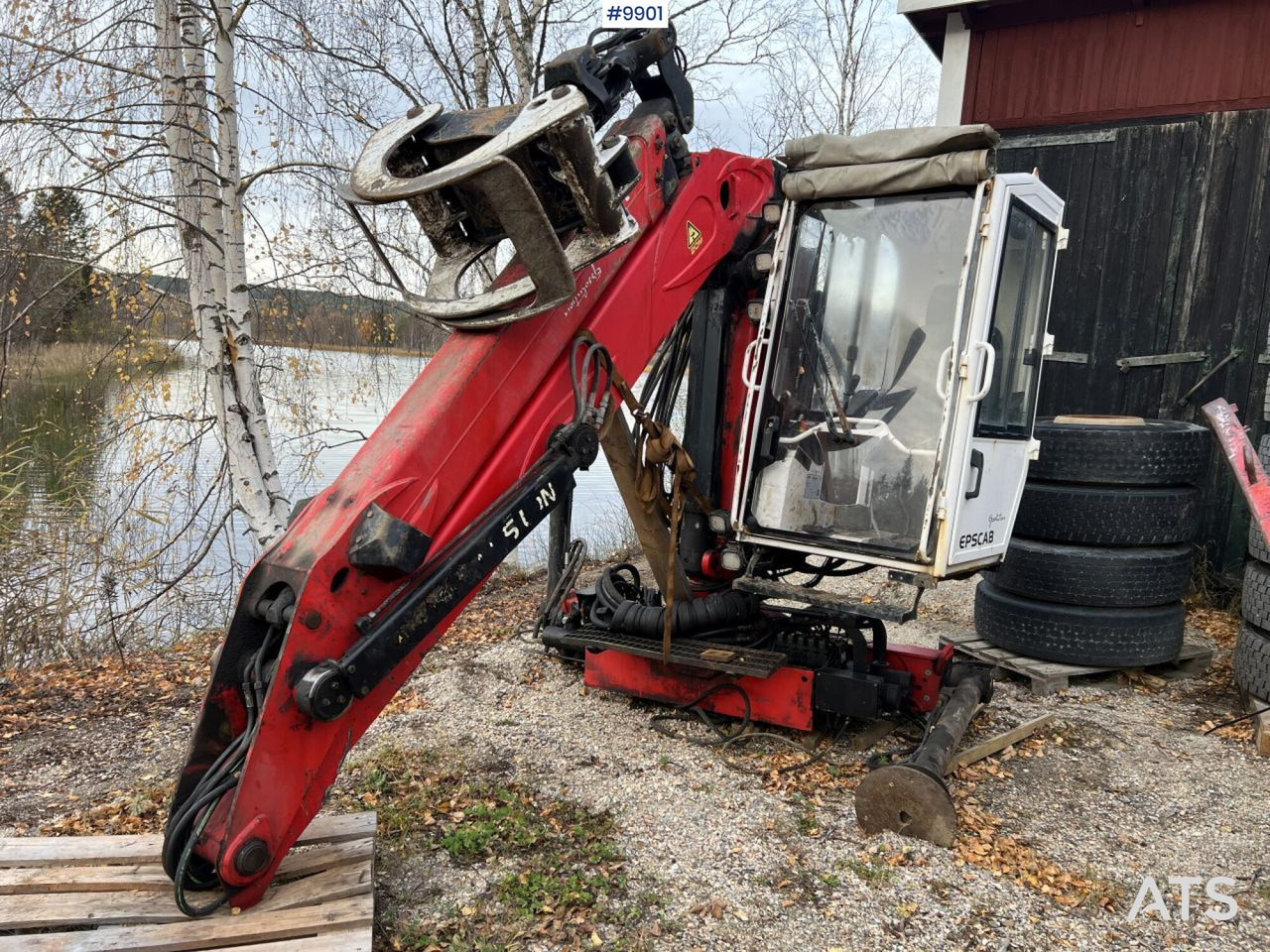 PALFINGER EPSILON M110 Timber crane with double jibs - Hydraulická ruka: obrázek 2 PALFINGER EPSILON M110 Timber crane with double jibs - Hydraulická ruka: obrázek 2