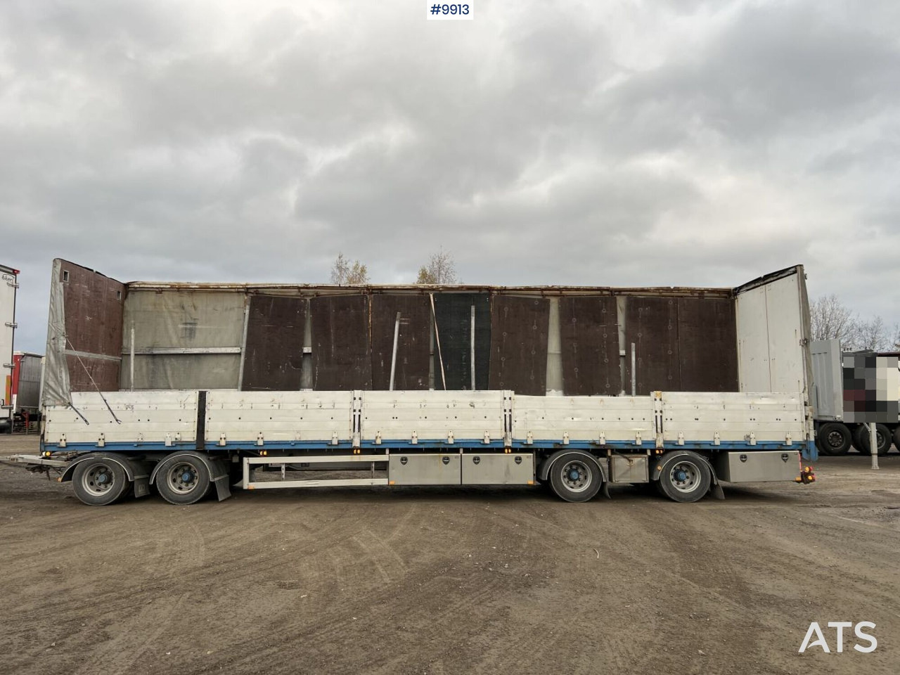 PARATOR SCV 18-20 Truck trailer with folding sides - Přívěs plato/ Valník: obrázek 2 PARATOR SCV 18-20 Truck trailer with folding sides - Přívěs plato/ Valník: obrázek 2